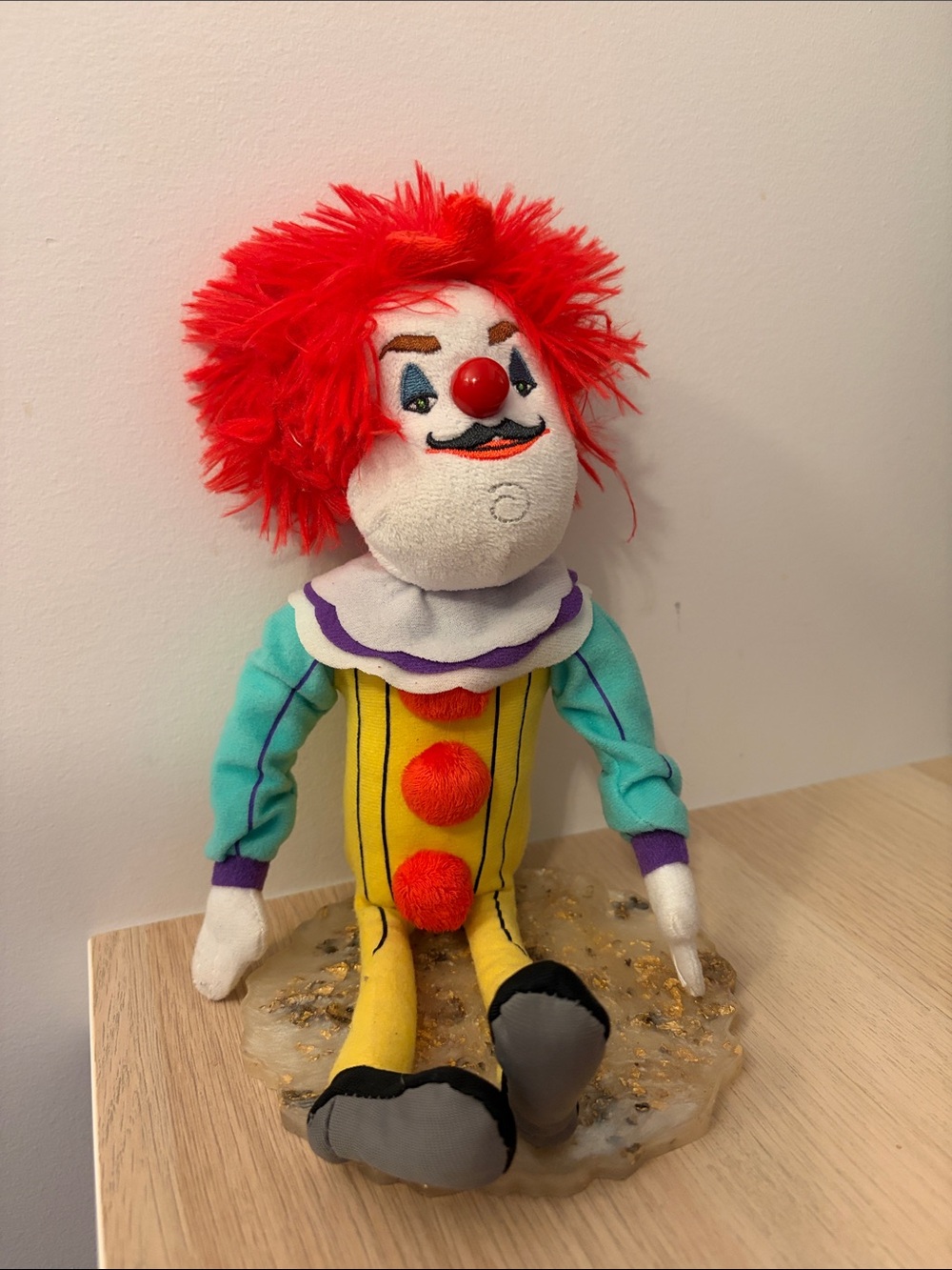 Hello Neighbour Plush clown 2017 good condition video game character